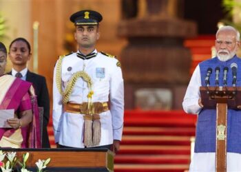 PM Modi Swear-In As PM Along With 71 Ministers At Rashtrapati Bhavan