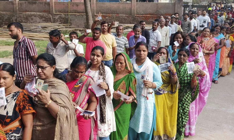 Lok Sabha Election 2024 Phase 7 Updates: Over 40 % voter turnout till 1 PM in 57 constituencies of 8 states