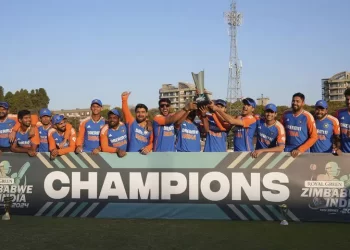 India vs Zimbabwe 5th T20I: Sanju Samson & Mukesh Kumar Star As India Beat Zimbabwe By 42 Runs; Win Series 4-1