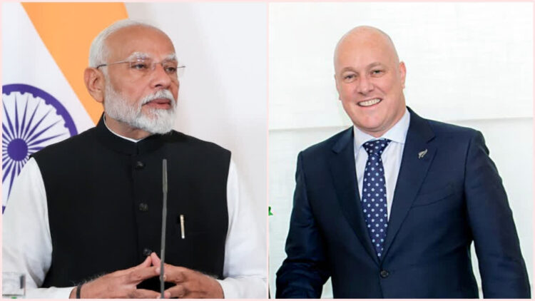 New Zealand Prime Minister Dials PM Modi, Both Agree To Advance Bilateral Ties