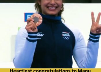 Paris Olympics: Manu Bhaker Bags Historic Bronze In Women’s 10m Air Pistol Event