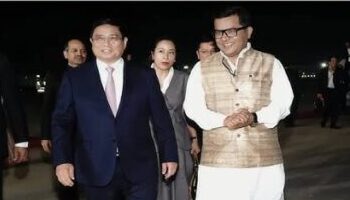 Vietnam PM Reaches Delhi For Three-Day State Visit