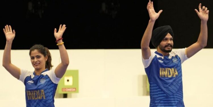 Paris Olympics 2024: Manu Bhaker-Sarabjot Singh duo secures 2nd Bronze medal for India