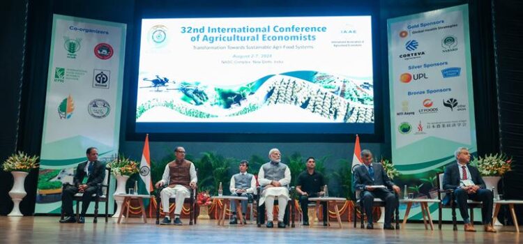 PM inaugurates the 32nd International Conference of Agricultural Economists