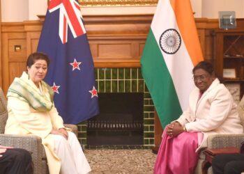 President Of India In New Zealand; Meets Governor General, Prime Minister And Deputy Prime Minister Of New Zealand