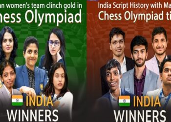 India clinch historic double gold medals in Chess Olympiad