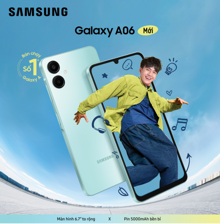 Samsung launches Galaxy A06 in India: Big screen, 50MP camera for under Rs 10,000