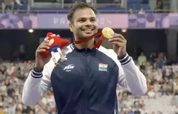Paris Paralympics 2024: Sumit Antil wins gold in javelin throw F64, becomes first Indian man to defend title in Paralympics