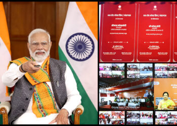 Prime Minister Shri Narendra Modi lays foundation stone and dedicates to nation Railway Projects worth more than Rs 660 crore in Tatanagar, Jharkhand