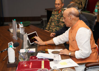 Raksha Mantri Shri Rajnath Singh virtually dedicates to the nation 75 BRO infrastructure projects, worth Rs 2,236 crore, across 11 States/UTs