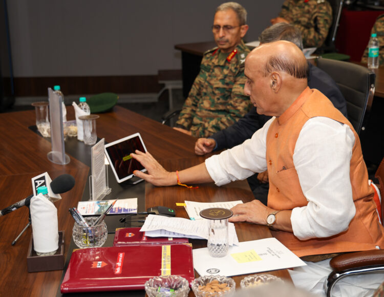 Raksha Mantri Shri Rajnath Singh virtually dedicates to the nation 75 BRO infrastructure projects, worth Rs 2,236 crore, across 11 States/UTs