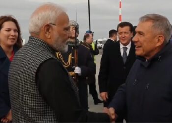 PM Modi Reaches Russia, To Meet Leaders On Sidelines Of BRICS Summit In Kazan