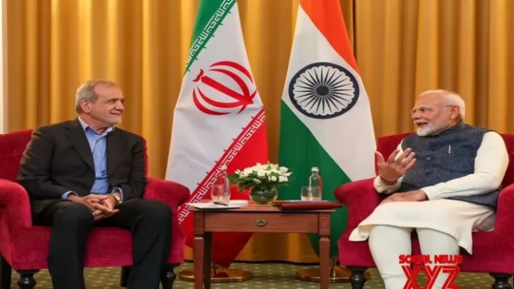PM Modi Holds Bilateral Talks With Iranian President On Sidelines Of BRICS Summit