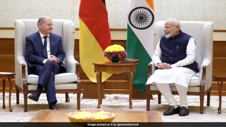 Scholz visit: PM Modi hails Germany call to increase visas for skilled Indians