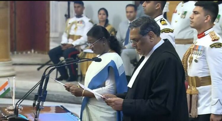 Justice Sanjiv Khanna Sworn In As 51st Chief Justice Of India