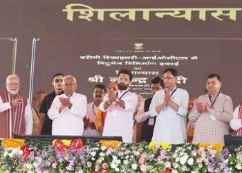 Prime Minister Shri Narendra Modi inaugurates, lays foundation stone and dedicates to the nation multiple development projects worth Rs 12,100 crore in Bihar