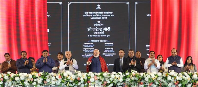 Prime Minister Shri Narendra Modi inaugurates and lays foundation stone of multiple development projects in Delhi