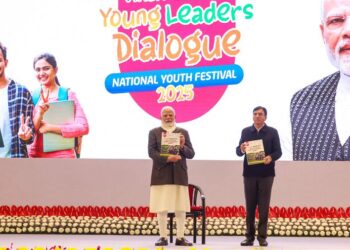Prime Minister Shri Narendra Modi participates in the Viksit Bharat Young Leaders Dialogue 2025