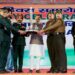 Raksha Rajya Mantri presents awards to best Marching Contingents and Tableaux of Republic Day Parade 2025