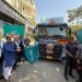 Nitin Gadkari Flags Off India’s 1st ‘Road Train’ For Long-Haul Transportation