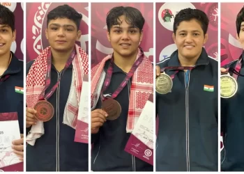 India Wrap Senior Asian Wrestling Championship Campaign With 10 Medals In Amman