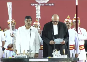 Justice Harish Tandon Takes Oath As 35th Chief Justice Of Orissa High Court