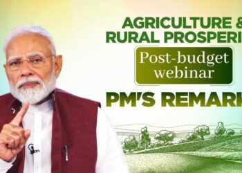 Prime Minister Shri Narendra Modi addresses the post-budget webinar on agriculture and rural prosperity