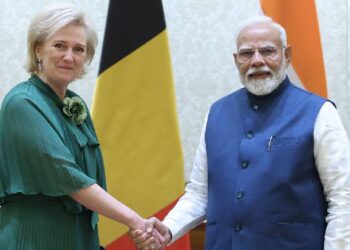 PM Modi Meets Belgian Princess Astrid