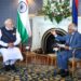 Prime Minister meets with the President of the Republic of Mauritius