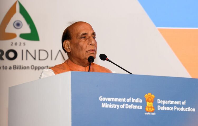 India to emerge as a developed nation and number one military power in the world: Raksha Mantri