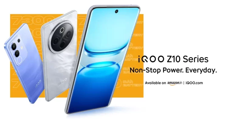 iQOO Z10, Z10x launch in India with up to 7300mAh battery starting at Rs 13,499