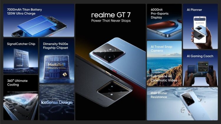 Realme GT 7, Realme GT 7T With 7,000mAh Batteries Go on Sale in India: Price, Specifications, Sale Offers