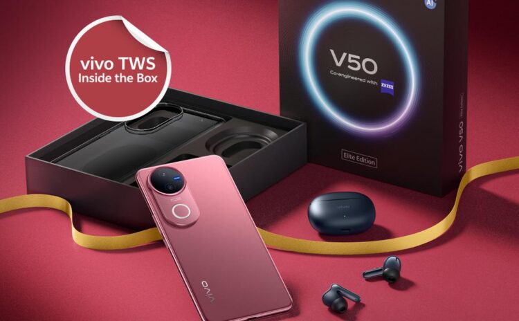 Vivo V50 Elite Edition launched in India with Snapdragon 7 Gen 3, Zeiss cameras and free TWS 3e earbuds