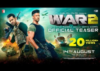 War 2 teaser out: Hrithik Roshan and Jr NTR’s action packed showdown sets the internet on fire