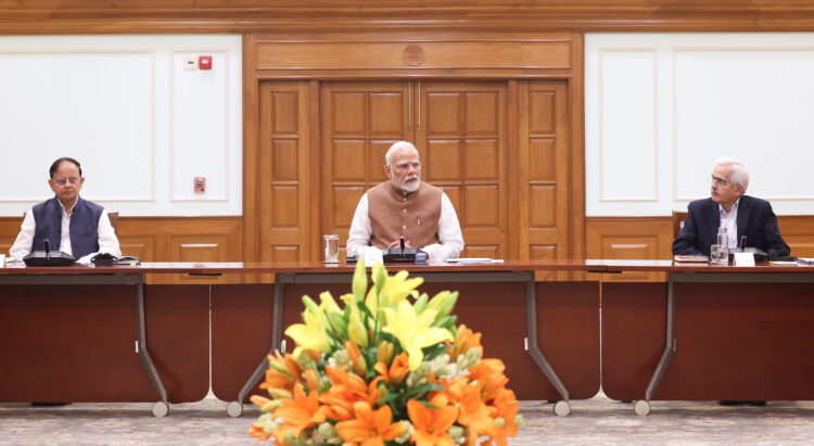 PM Modi Chairs High-Level Meeting with Secretaries of Government of India