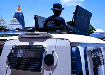 Armoured Vehicle ‘Raksaka’ Deployed At Jagannath Temple Ahead Of Rath Yatra