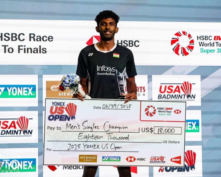 U.S. Open Badminton Championships: Ayush Shetty Clinches Maiden BWF Title in U.S. Open