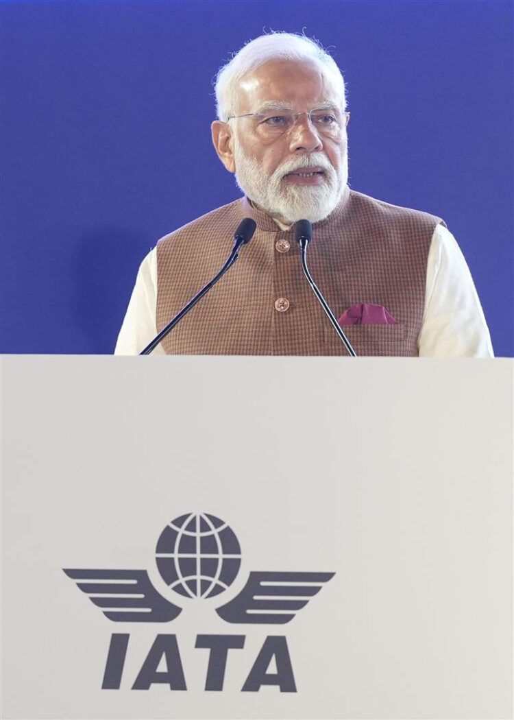 Prime Minister Shri Narendra Modi addresses IATA's 81st Annual General Meeting and plenary Session of World Air Transport Summit