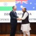 Raksha Mantri holds bilateral meeting with Australian Deputy PM & Defence Minister in New Delhi