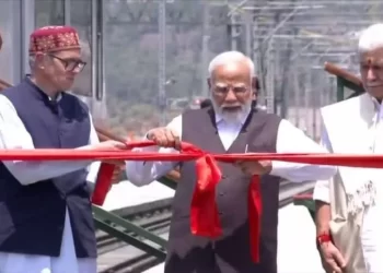 PM Modi inaugurates world’s highest railway bridge over Chenab river in J&K