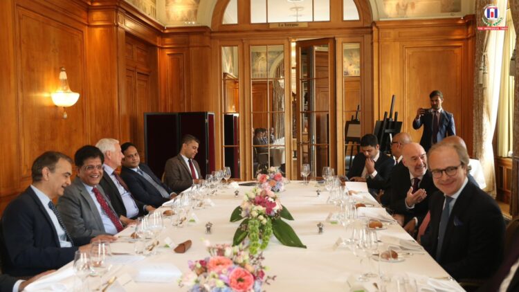 Union Commerce and Industry Minister Shri Piyush Goyal Engages with Swiss Industry to Deepen India–Switzerland Economic Partnership