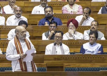 Union Home Minister and Minister of Cooperation Shri Amit Shah participates in the special discussion in the Lok Sabha today on India’s strong, successful, and decisive response to the Pahalgam terrorist attack through ‘Operation Sindoor’