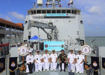 INS Sandhayak visits Malaysian port to boost maritime, hydrographic cooperation