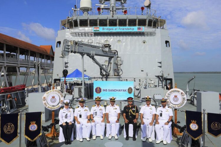 INS Sandhayak visits Malaysian port to boost maritime, hydrographic cooperation