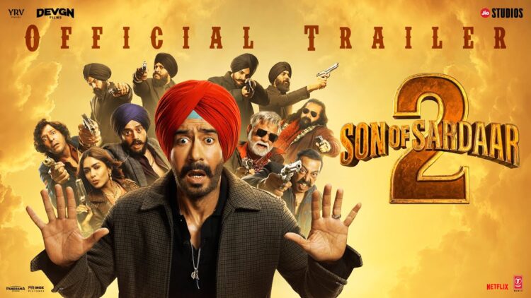 Son of Sardaar 2 trailer out: Ajay Devgn-Mrunal Thakur's film seems like a fun ride