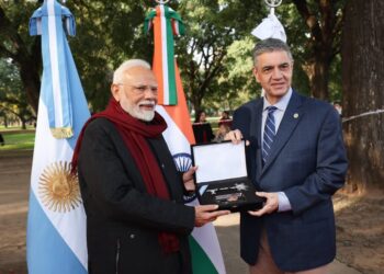 PM Modi Honoured with Key to the City of Buenos Aires