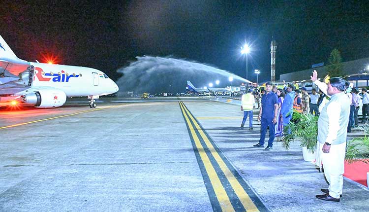 Bhubaneswar-Jharsuguda Flight Service Begins Under B-MAAN Scheme