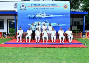 8th High-Level Meeting between ICG and SLCG held in New Delhi