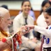 PM Modi Celebrates Raksha Bandhan At 7 LKM; Children & Brahma Kumaris Tie ‘Rakhi’ To Him