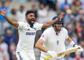 IND vs ENG 5th Test: Siraj completes memorable 5-wicket haul; India beat England by 6 runs to level series 2-2